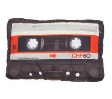 Retro Pillow - Cassette Tape