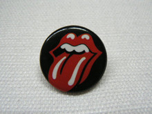 Rolling Stones - Tongue Logo Button