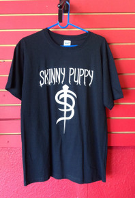 Skinny Puppy Logo T-Shirt in Black