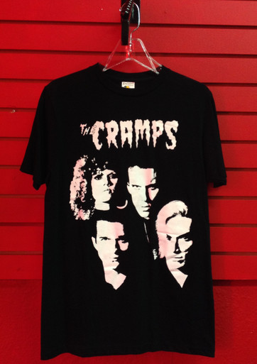 The Cramps Band Faces in Black