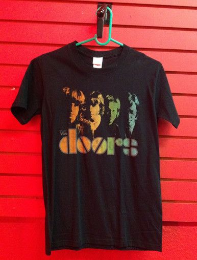 The Doors Rainbow Faces T-Shirt 