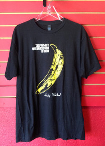 Velvet Underground Warhol Banana T-Shirt in Black