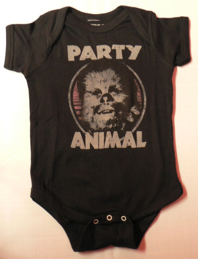 Chewbacca Party Animal Baby Onesie