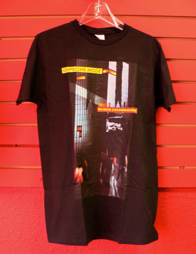 Depeche Mode Black Celebration Album Cover T-Shirt 