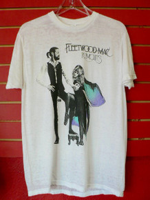 Fleetwood Mac Velvety Vintage Feel Cotton Poly Blend T-Shirt 