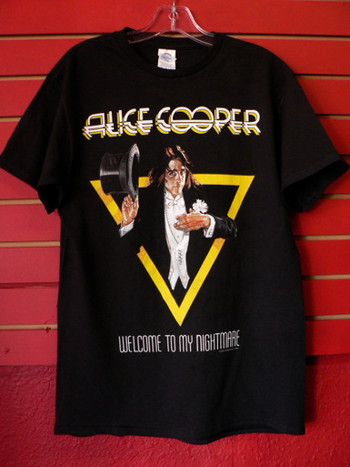Alice Cooper - Welcome to My Nightmare Album Cover T-Shirt 