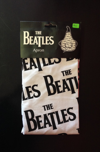 Beatles Apron in White and Black