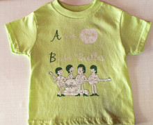 Beatles B is for Beatle T-Shirt in Light Green