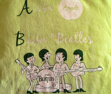 Beatles B is for Beatle T-Shirt in Light Green