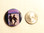 Ministry With Sympathy album pin / button / badge - Al Jourgensen