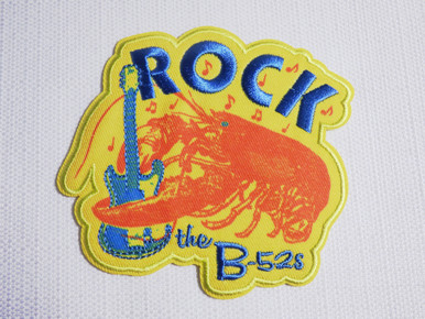 The B-52s - Rock Lobster Embroidered Patch