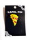 Enamel Pepperoni Pizza Slice Lapel Pin