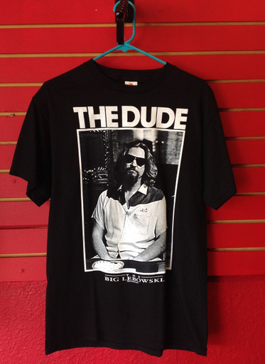 Big Lebowski The Dude T-Shirt In Black