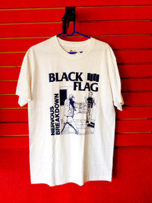 Black Flag Nervous Breakdown T-Shirt in White