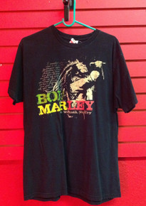 Bob Marley No Woman No Cry T-Shirt - Size XL (fits closer to Large) 