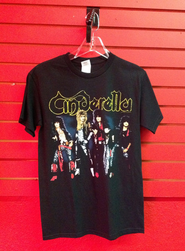 Cinderella Retro 80s Print T-Shirt - Adult Small