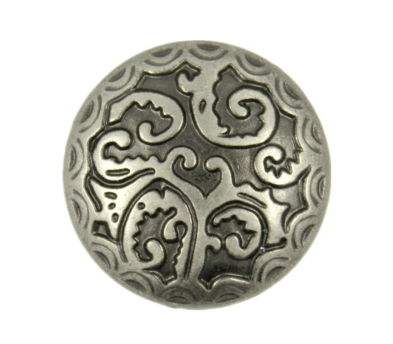 Green round filigree metal 30 mm 2 prints