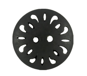 Flower Filigree Black Wooden Buttons - 25.5mm - 1 inch