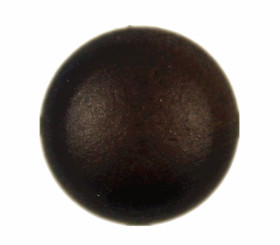 Bead Design Brown Wooden Shank Buttons - 11mm - 7/16 inch