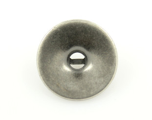 Funnel Shaped Nickel Silver Shank Buttons - 20mm - 3/4 inch