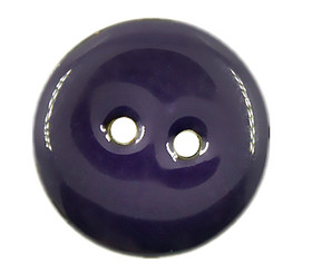 Purple Enamel Coconut Buttons - 18mm - 11/16 inch