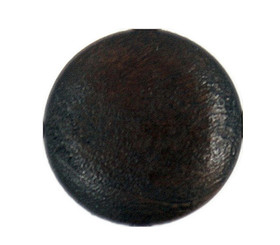 Round Brown Wooden Shank Buttons - 15mm - 5/8 inch