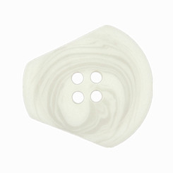 Cutting Edge White Resin Buttons - 25mm - 1 inch