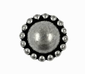 Beads Domed Retro Silver Metal Rivet Set - 9mm - 5/16 inch