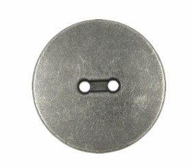 Convex Gunmetal 2 Holes Buttons - 23mm - 7/8 inch