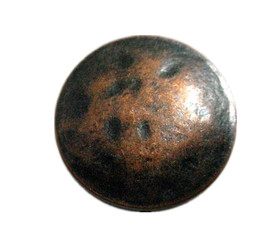 Antique Copper Metal Shank Buttons - 15mm - 5/8 inch