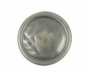 Hammered Surface Nickel Silver Shank Buttons - 20mm - 3/4 inch