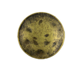 Antique Brass Metal Shank Buttons - 23mm - 7/8 inch