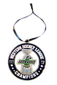 WESTERN HOCKEY LEAGUE CHAMPIONS ORNAMENT