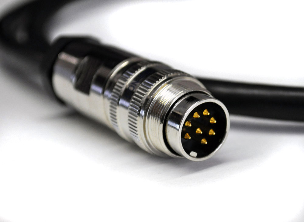 AISGM8D AISG Male 8 PIN DIN Connector TXM Manufacturing