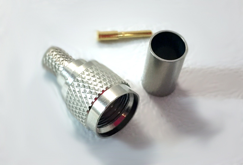 MiniUHF Male Connector RG58/LMR195/LMR195UF/LOW195 Solder Center