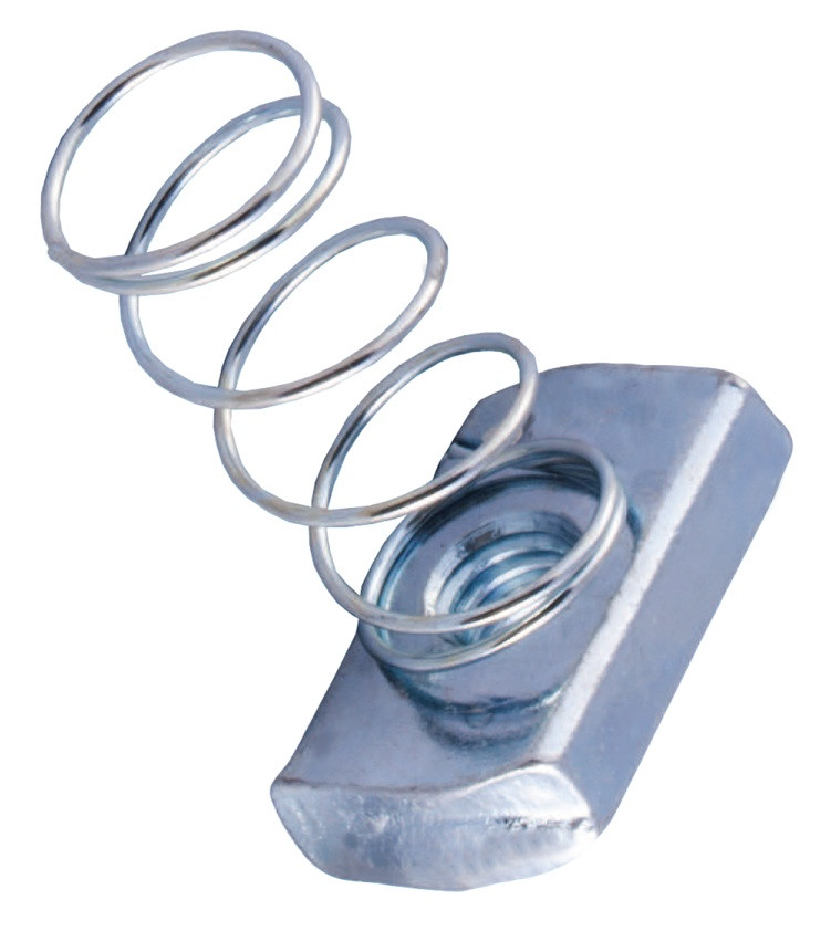 Galvanized Spring Nuts Pack of 100 TXM Manufacturing