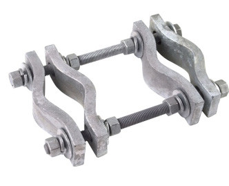 Pipe-To-Pipe Clamp Joins Two 2-3/8 to 5 OD - PPC-35-14 - TXM Manufacturing