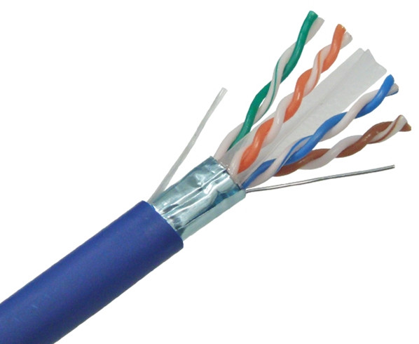 150 Ft CAT-6 Shielded Ethernet Cable - Outdoor/Indoor Direct Burial, UV Resistant, RJ45 Connectors, Black Round Cable