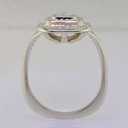 White Gold Diamond Engagement Ring