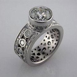 Platinum Diamond Engagement Ring