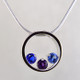 If you are looking for an elegant, classy, and modern birthstone pendant, you found it! Available for up to 6 gemstones (imitation birthstones), in Sterling Silver, and comes with a 1mm 16 inch snake chain. Unless otherwise requested, stones will always be centered at the bottom of the circle. If you would like different stone options, such as genuine Emerald, Ruby, or Sapphire, please call or email us. We can make this any way you like, and in most metals.
Please let us know how you would like yours, if different from the options listed here. This is a Special Order item (see Policy information for details), and ships in approximately 2 weeks.
Designed, and created in our studio by the artist Stuart J. If you are looking for an elegant, classy, and modern birthstone pendant, you found it! Available for up to 6 gemstones (imitation birthstones), in Sterling Silver, and comes with a 1mm 16 inch snake chain. Unless otherwise requested, stones will always be centered at the bottom of the circle. If you would like different stone options, such as genuine Emerald, Ruby, or Sapphire, please call or email us. We can make this any way you like, and in most metals.
Please let us know how you would like yours, if different from the options listed here. This is a Special Order item (see Policy information for details), and ships in approximately 2 weeks.
Designed, and created in our studio by the artist Stuart J.