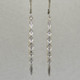 You will feel like a Princess wearing these striking, long dangling diamond earrings. Set with .20ct. T.W. of Ideal cut Diamonds, in 14 karat Brilliant White Gold, dangling from lever backs. Earrings measure 2 1/4 inches long.
Designed, and created in our studio by the artist Stuart J. You will feel like a Princess wearing these striking, long dangling diamond earrings. Set with .20ct. T.W. of Ideal cut Diamonds, in 14 karat Brilliant White Gold, dangling from lever backs. Earrings measure 2 1/4 inches long.
Designed, and created in our studio by the artist Stuart J.