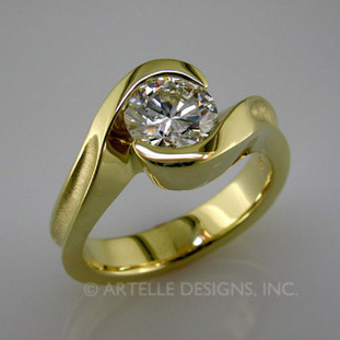 Ladies diamond engagement ring- wed 66