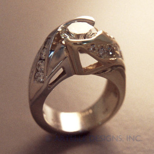 ladies diamond engagement ring- wed 238