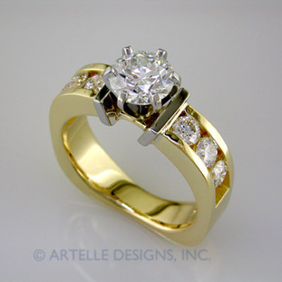 ladies diamond engagement ring- wed 264