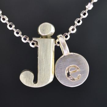 What's your story? Begin with this Little "J" initial solid Sterling Silver charm. Wear it alone, with other charms (such as the Mini "e" shown, and sold separately), or layered with other necklaces. Comes with a sterling silver ball chain, 16 inches long. The charm measures 1/4 inch long. Too cute!

Signified by a feminine sensibility and optimistic charm, Alex Woo's Little Icon Collections reinvent familiar symbols from the world around us into fresh and expressive designs.

Designed and handcrafted by Alex Woo in New York City.