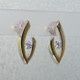Simple elegance describes these diamond earrings, which show off a diamond to perfection. We can make these for any size diamond and in most shapes - including marquise, pear and oval. Crafted in 14 karat white gold, these earrings measure about 3/4 inch and hold .20 carat total weight of sparkling ideal cut diamonds.

Got a couple extra diamonds sitting in a drawer? We know what to do with them!

Designed, and created in our studio by the artist Stuart J.