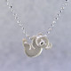 What's your story? Begin with this Little Koala Bear, solid Sterling Silver pendant. Wear it alone, with other pendants, or layered with other necklaces. Comes with a sterling silver ball chain, 16 inches long. The pendant measures 1/4 inch long. Too cute!

Signified by a feminine sensibility and optimistic charm, Alex Woo's Little Icon Collections reinvent familiar symbols from the world around us into fresh and expressive designs.

Designed and handcrafted by Alex Woo in New York City.