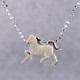 What's your story? Begin with this Little Horse, solid Sterling Silver pendant. Wear it alone, with other pendants, or layered with other necklaces. Comes with a sterling silver ball chain, 16 inches long. The pendant measures 1/4 inch long. Too cute!
Signified by a feminine sensibility and optimistic charm, Alex Woo's Little Icon Collections reinvent familiar symbols from the world around us into fresh and expressive designs.
Designed and handcrafted by Alex Woo in New York City. What's your story? Begin with this Little Horse, solid Sterling Silver pendant. Wear it alone, with other pendants, or layered with other necklaces. Comes with a sterling silver ball chain, 16 inches long. The pendant measures 1/4 inch long. Too cute!
Signified by a feminine sensibility and optimistic charm, Alex Woo's Little Icon Collections reinvent familiar symbols from the world around us into fresh and expressive designs.
Designed and handcrafted by Alex Woo in New York City.