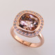 Modern and timeless morganite halo diamond ring, thoughtfully crafted in 14 karat rose gold will light up the room! Set with .24 carat total weight of super sparkly Ideal cut diamonds, and an incredible cushion cut natural morganite gemstone. This morganite and diamond ring has no prongs to worry about, and can be dressed up or down to go with any outfit. A truly spectacular piece, that will never be out of style!
Designed, and created for the gemstone of your choice in our studio, by the artist Stuart J. Call for more information.
Please allow 2-4 weeks for delivery. Modern and timeless morganite halo diamond ring, thoughtfully crafted in 14 karat rose gold will light up the room! Set with .24 carat total weight of super sparkly Ideal cut diamonds, and an incredible cushion cut natural morganite gemstone. This morganite and diamond ring has no prongs to worry about, and can be dressed up or down to go with any outfit. A truly spectacular piece, that will never be out of style!
Designed, and created for the gemstone of your choice in our studio, by the artist Stuart J. Call for more information.
Please allow 2-4 weeks for delivery.